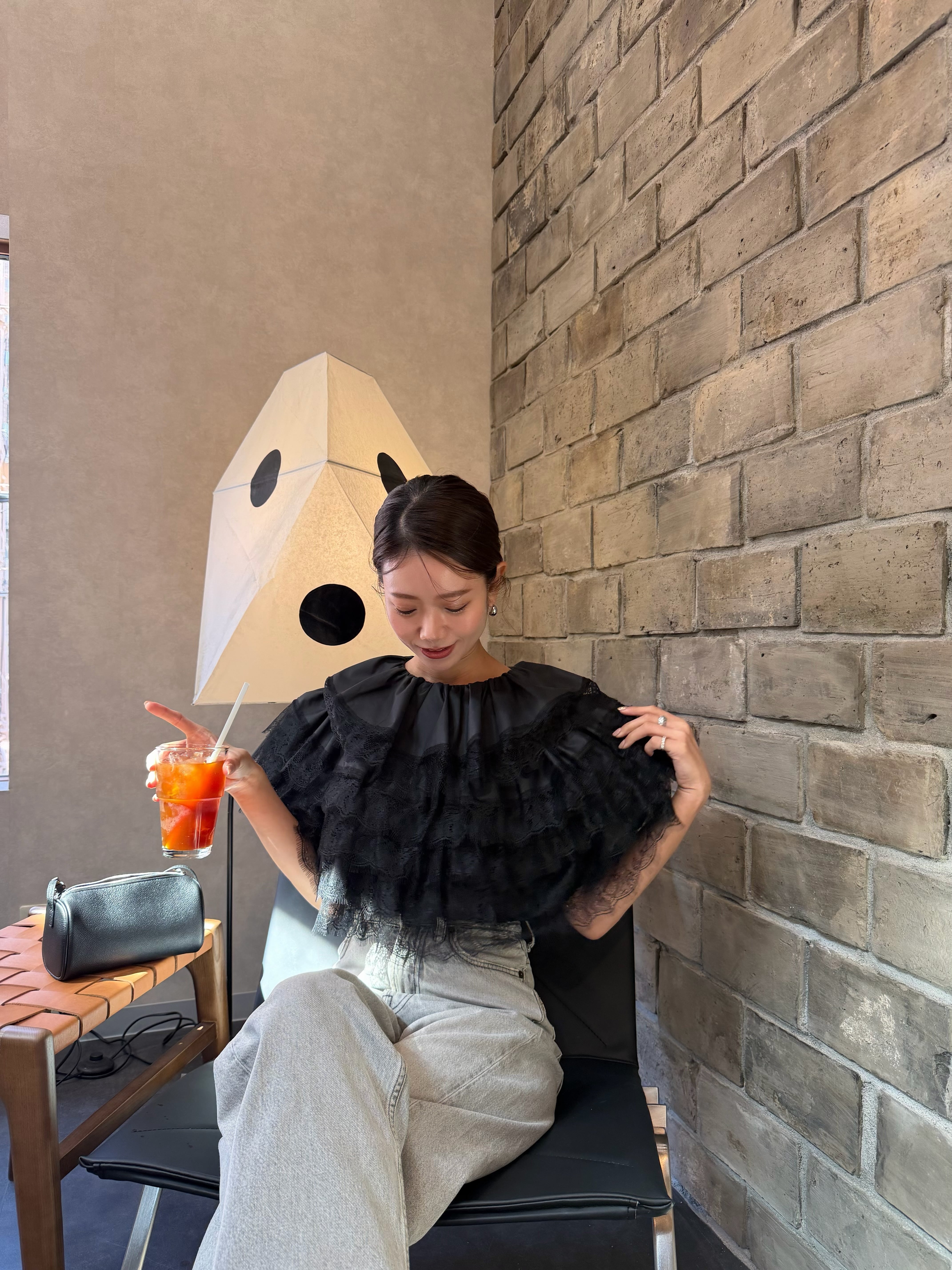 swan blouse / white | HYEON