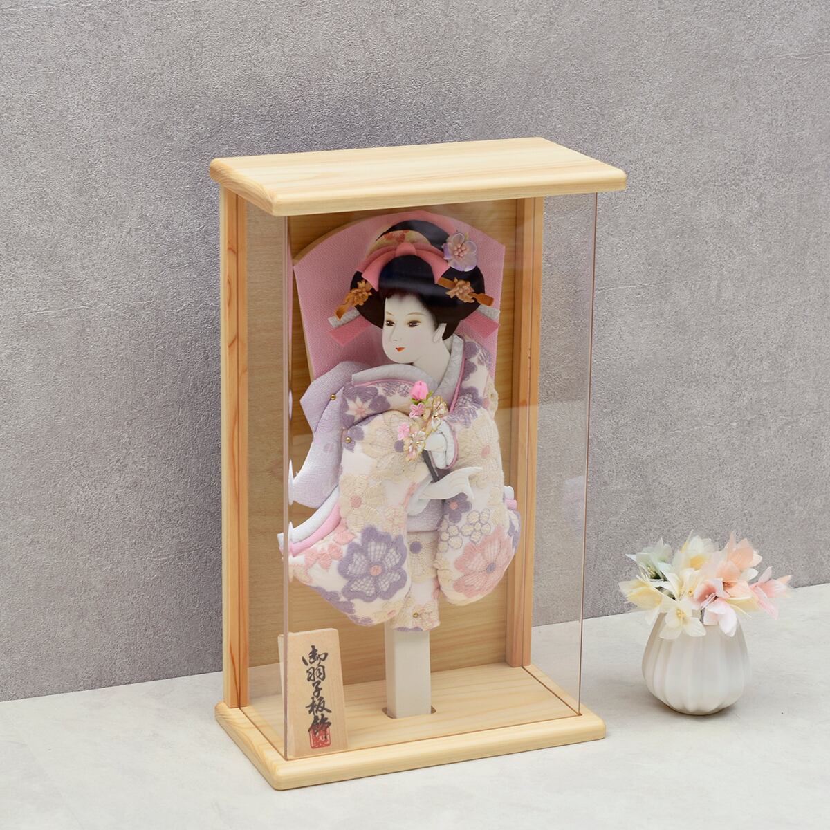 押絵羽子板飾り【花音】｜おしゃれ｜モダン｜今どき｜コンパクト