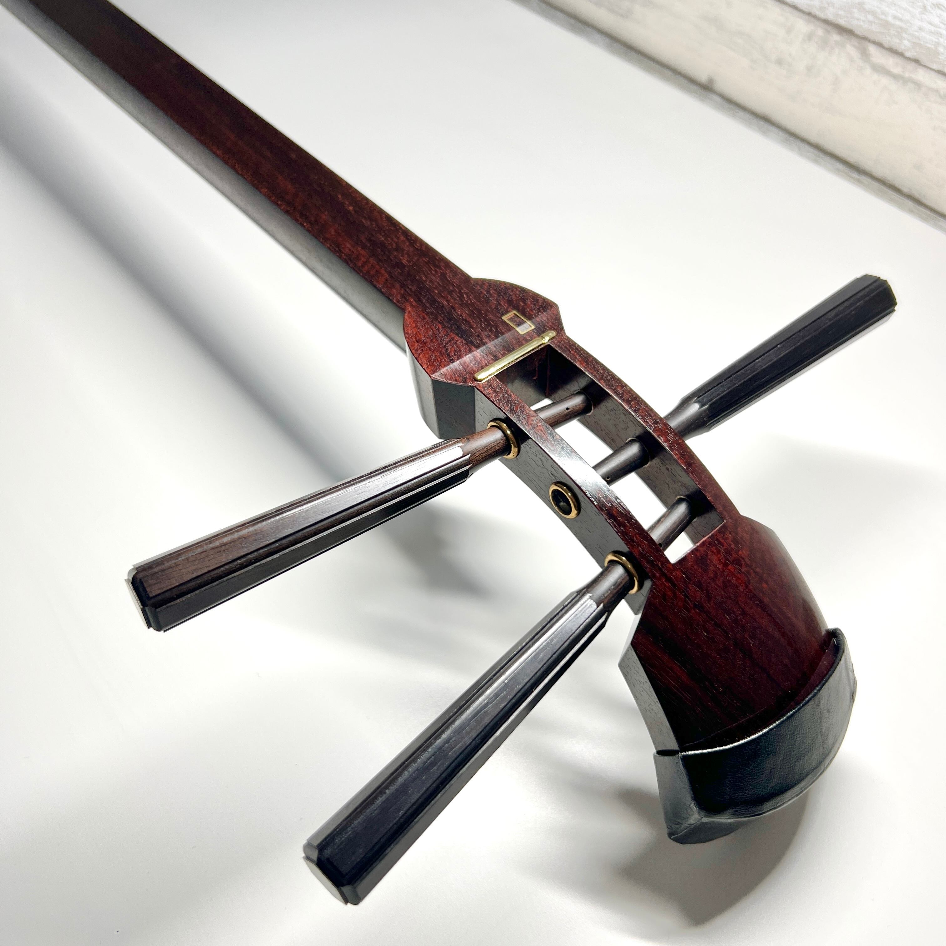 オーバーホール品 紅木・長唄三味線(東サワリ入り) 一式フルセット