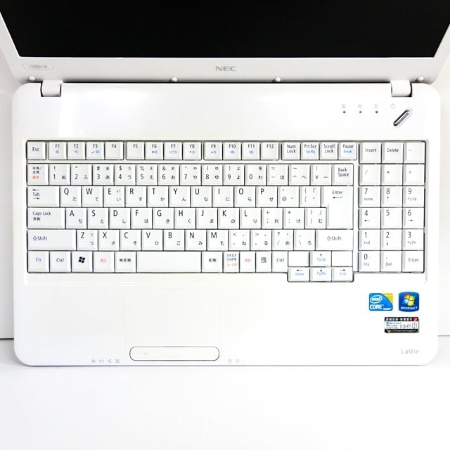 Core i3 ホワイト♪ Windows10 NEC ノートパソコン