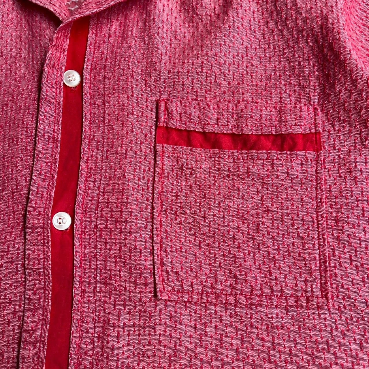 60's Lancer CALIFORNIA 開襟 S/S コットンシャツ | 古着屋NEVERMIND