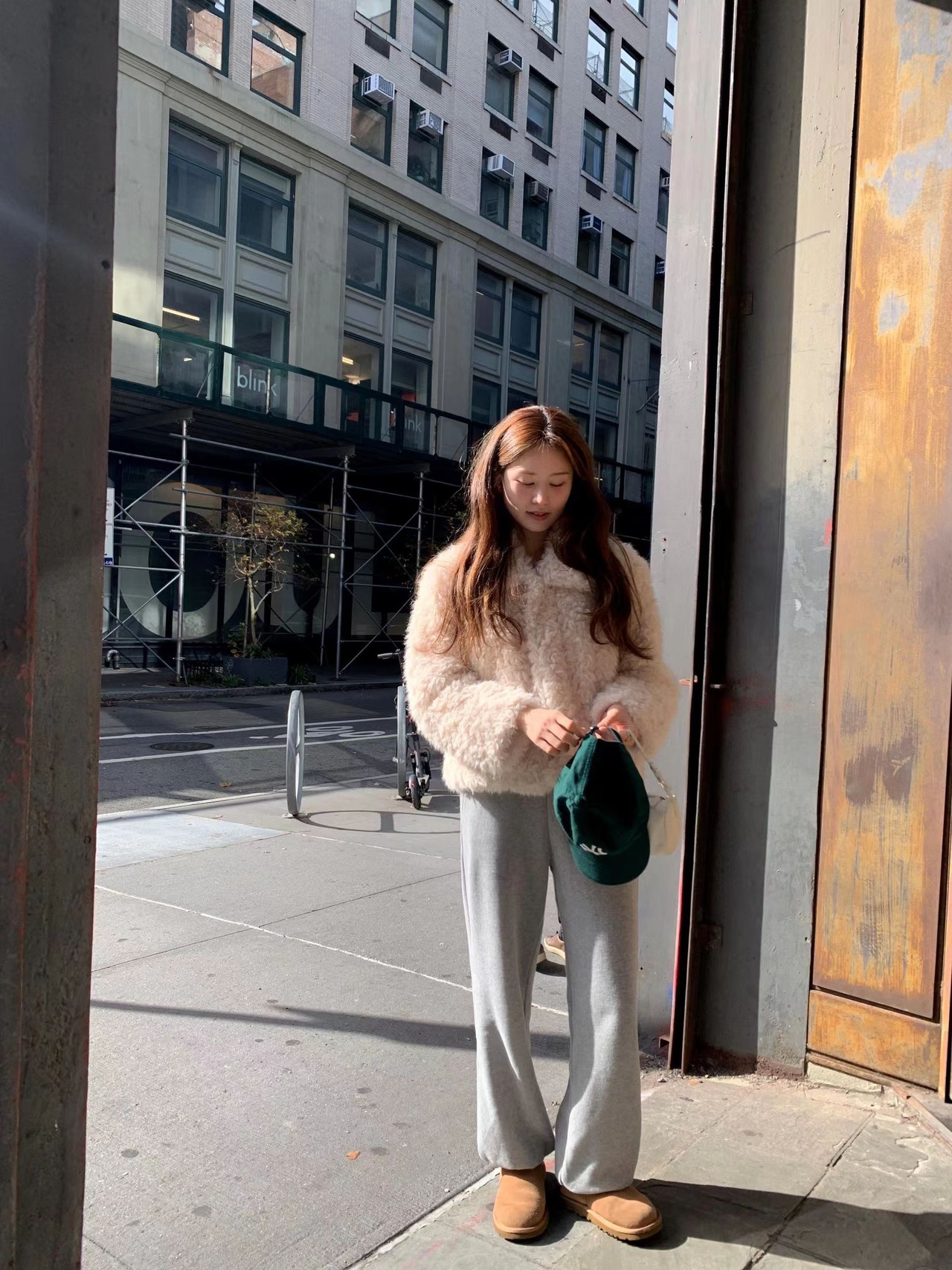 (OUNCE) winter kimo string  pants / 2color