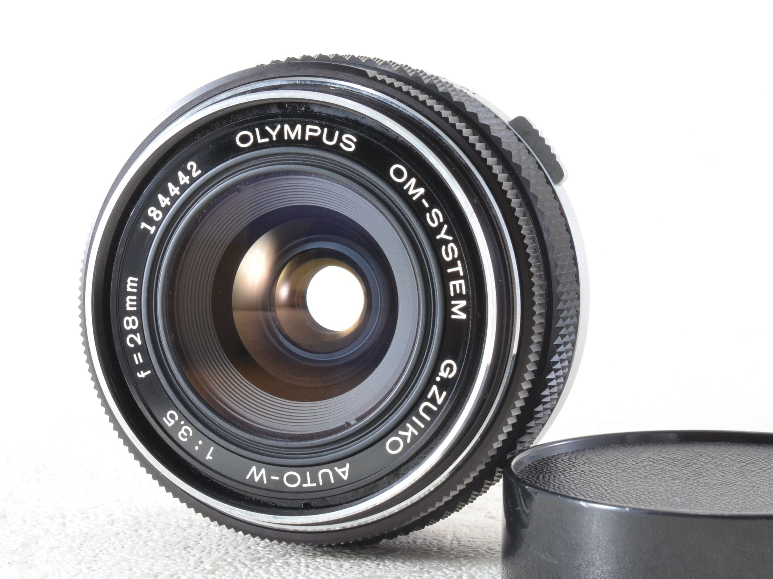 OLYMPUS G.ZUIKO AUTO-W 28mm F3.5 オールドレンズ - レンズ(単焦点)