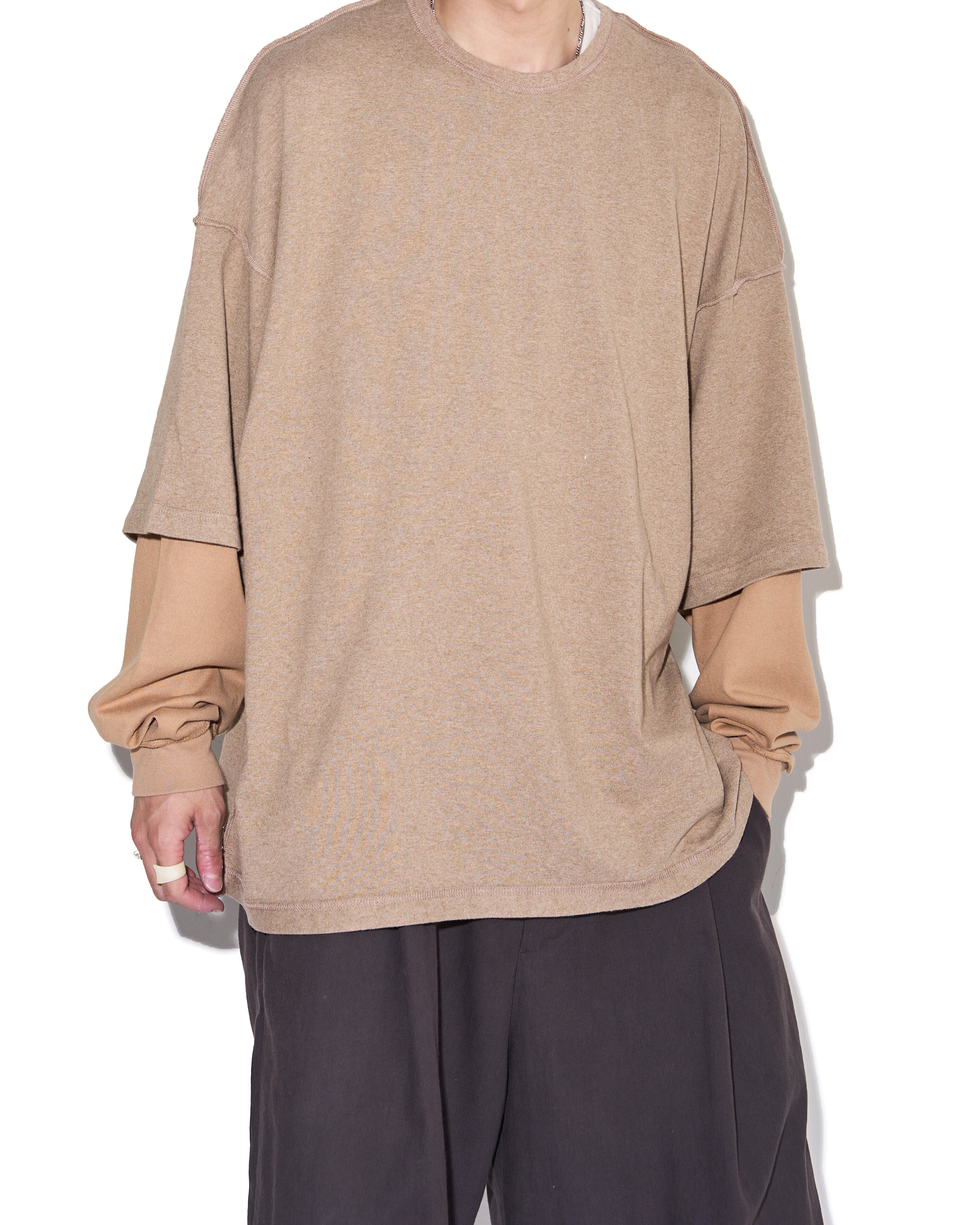 refomed / リフォメッド　REVERSIBLE L/S TEE 3 refomed(リフォメッド）RECU-034 REVERSIBLE L/S TEEの通販