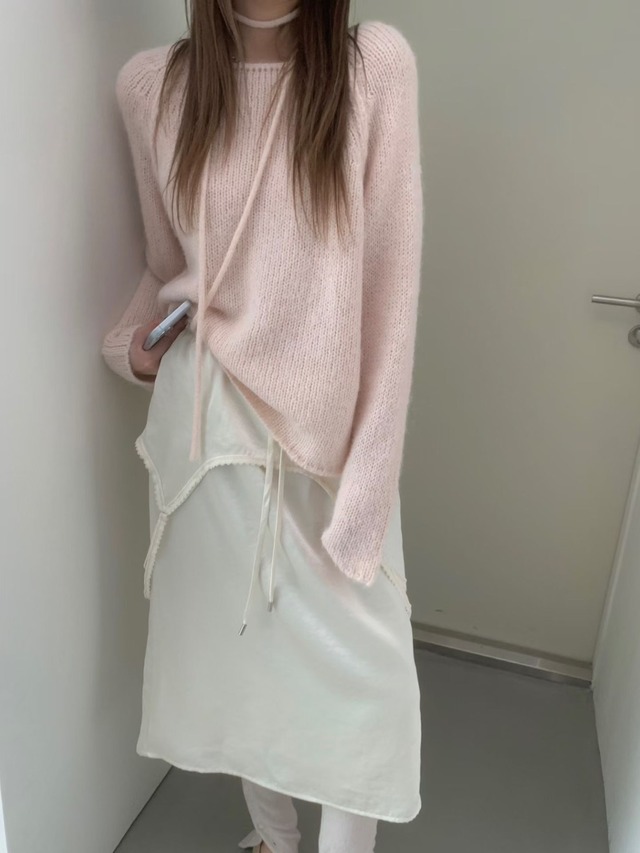 (予約) poster / Winter jenny naglan knit 4color