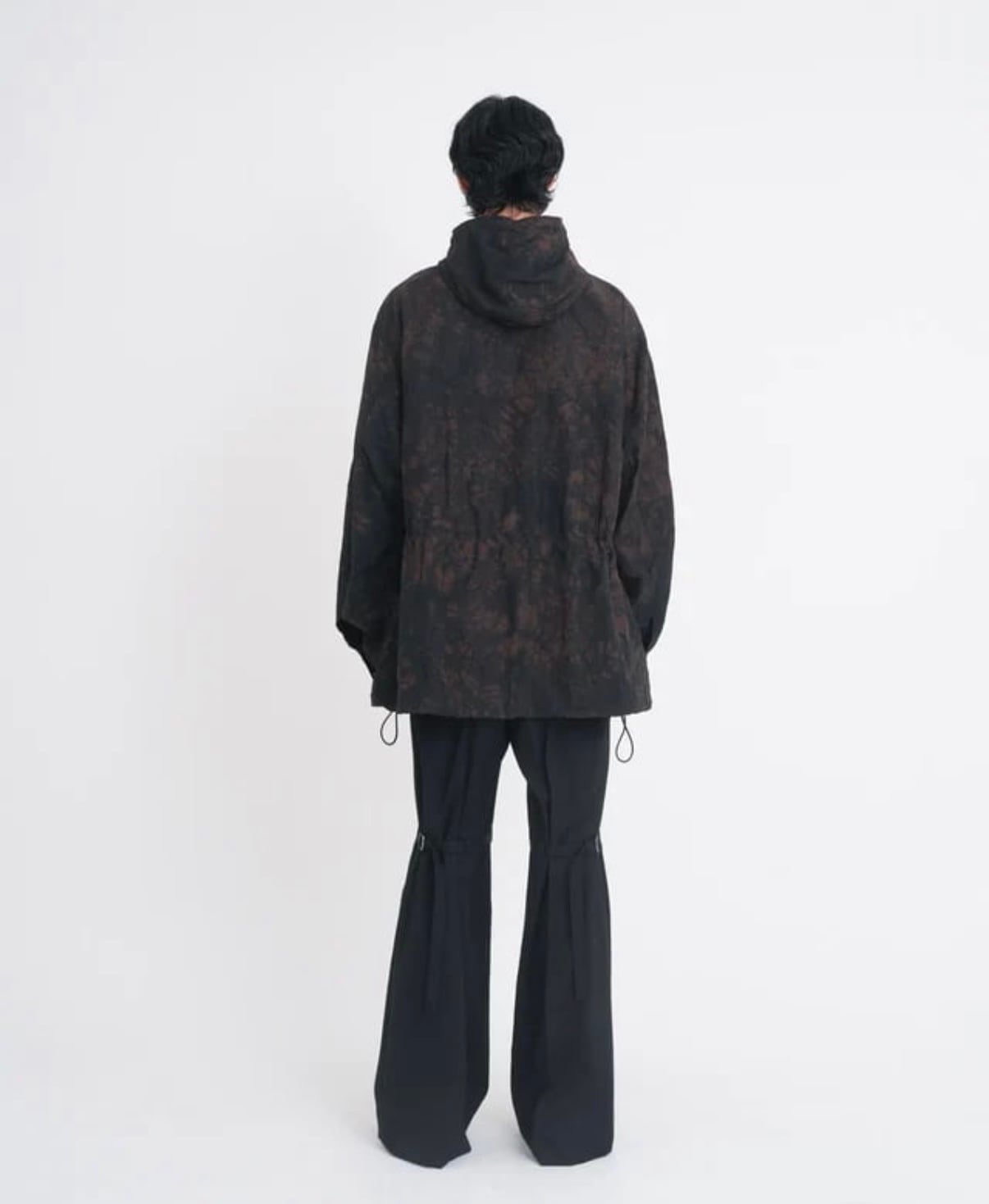 26SS】Tamme タム / アノラックパーカー /TIE-DYED NYLON OXFORD