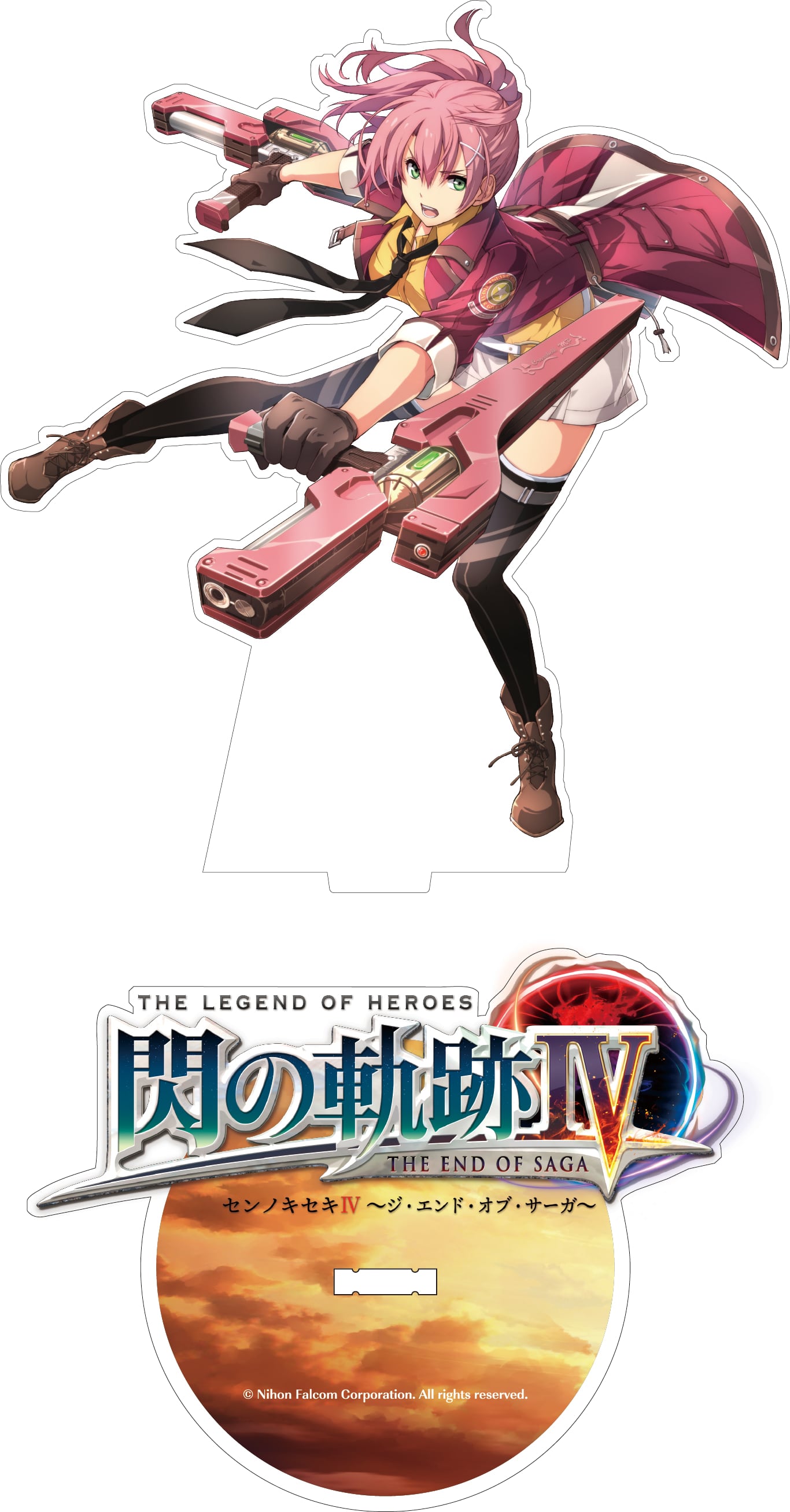 ファルコムキャラクターズ第9弾オーロラアクリルスタンド（ぽっぷる