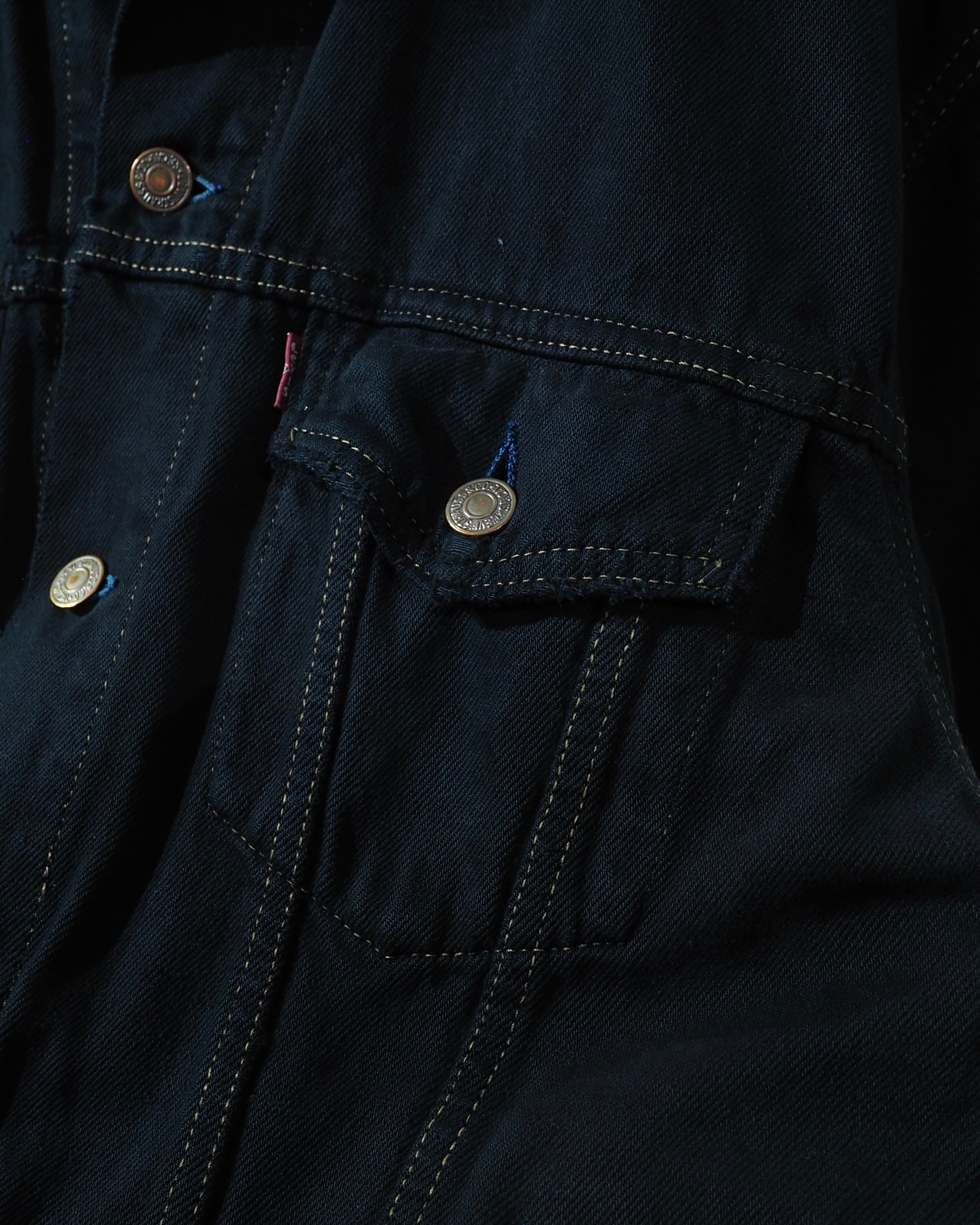" 襤褸 - Levi's " Beautiful Aging × Over Dyed Vintage Tracker Jacket
