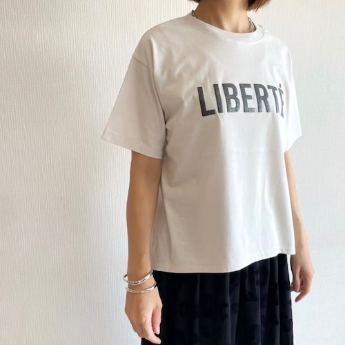 【 siro de labonte 】LIBERTE Tシャツ