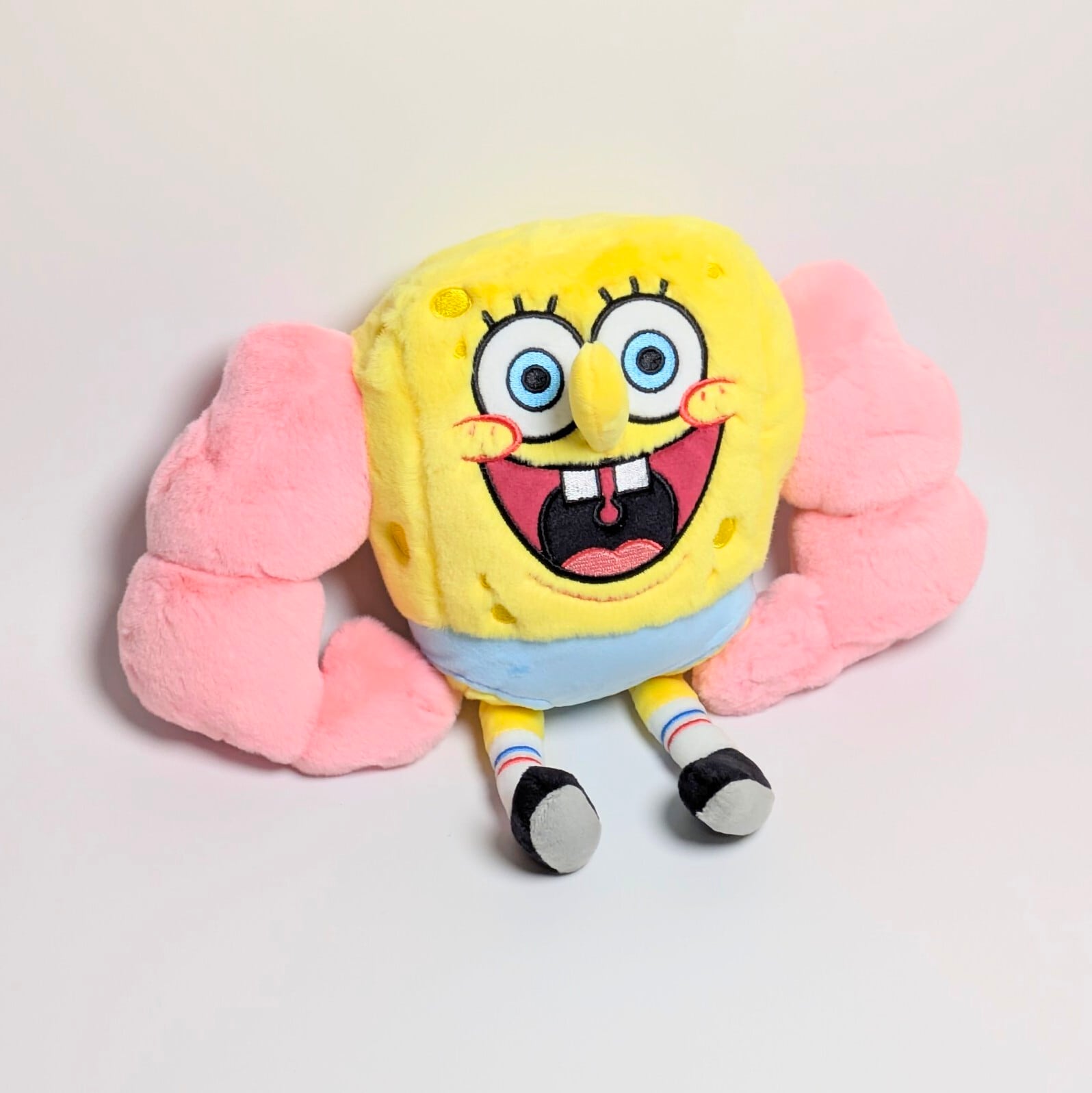 【 SpongeBob SquarePants ( スポンジボブ )  】スポンジボブ ムキムキマッチョパトリックアームver.  / プラッシュ ぬいぐるみ Plush〚アメリカン雑貨 アメトイ〛