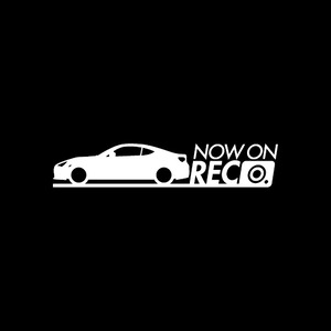 BRZ【ZC系】録画中 ステッカー