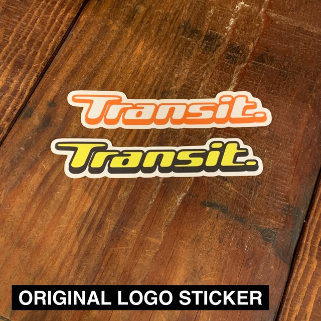 【Transit.】Original Logo Sticker 2