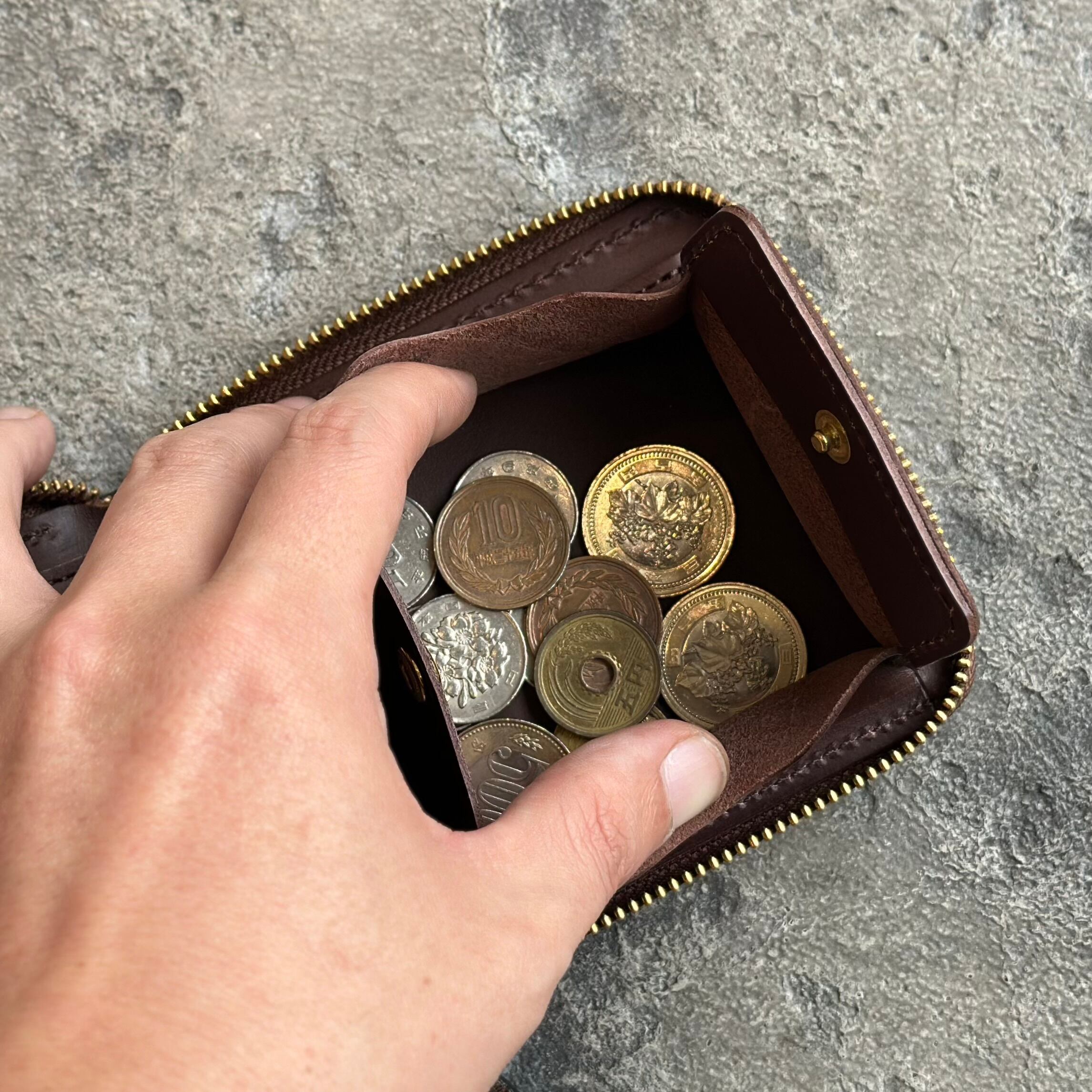 限定商品】ビルフォールド ラウンドジップ エミュー | ケイシイズ