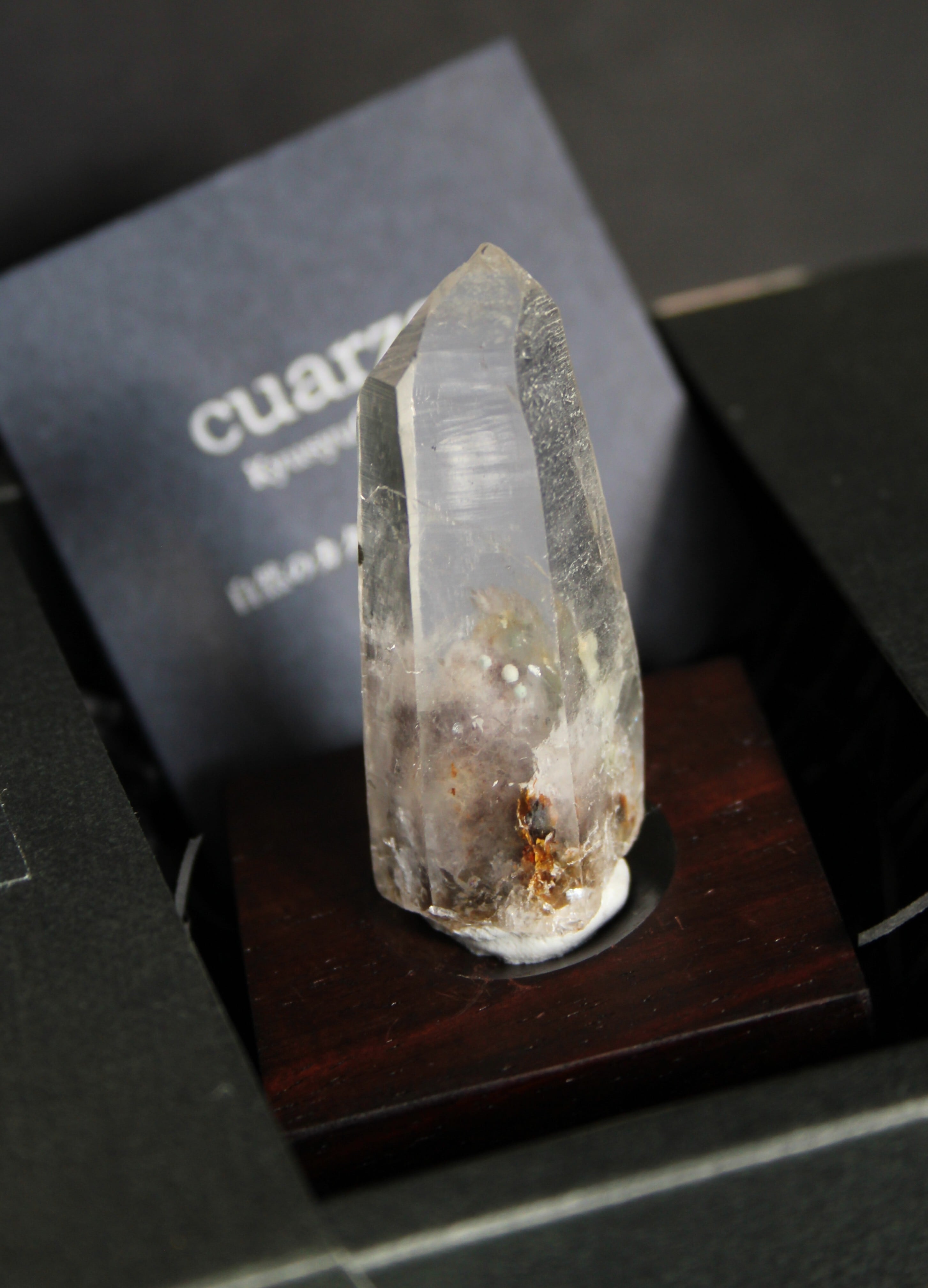 【3201】大分クリスタルまりも ローズウッドベース大