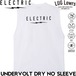 ELECTRIC エレクトリック タンクトップ メンズ ノースリーブTシャツ ドライTシャツ UVカット 吸水速乾 接触冷感 防蚊加工 UNDERVOLT DRY NO SLEEVE WHITE E26ST38 26SP 日本代理店正規品