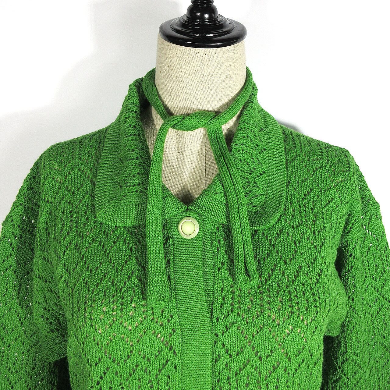 611 green lace jacket /グリーン レース ジャケット / レース