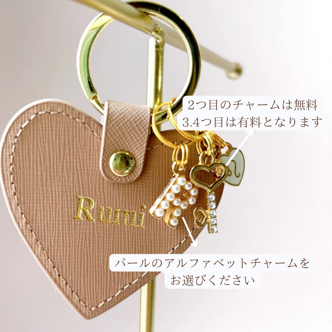 odul オニキス　パール　ハートチャーム付き 7f036ee74da81338eb8fe18a7c2e88