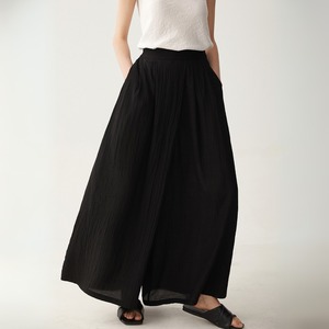 ワイドシルエットフルレングスパンツ　00133