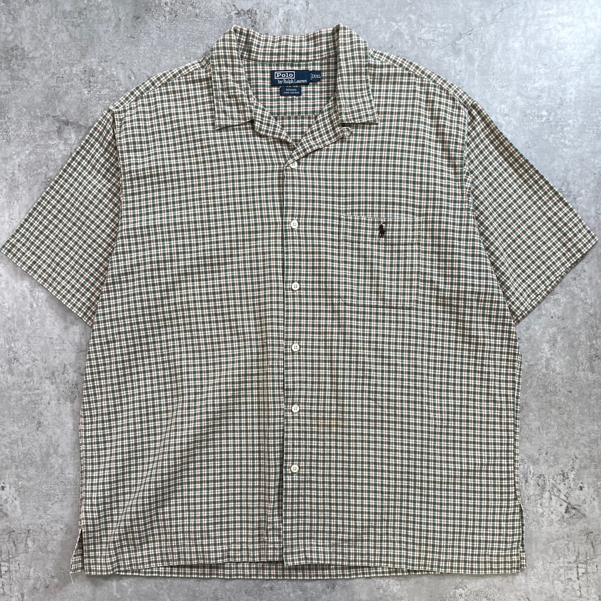 90年代 Polo by Ralph Lauren ポロバイラルフローレン ADAMS オープン