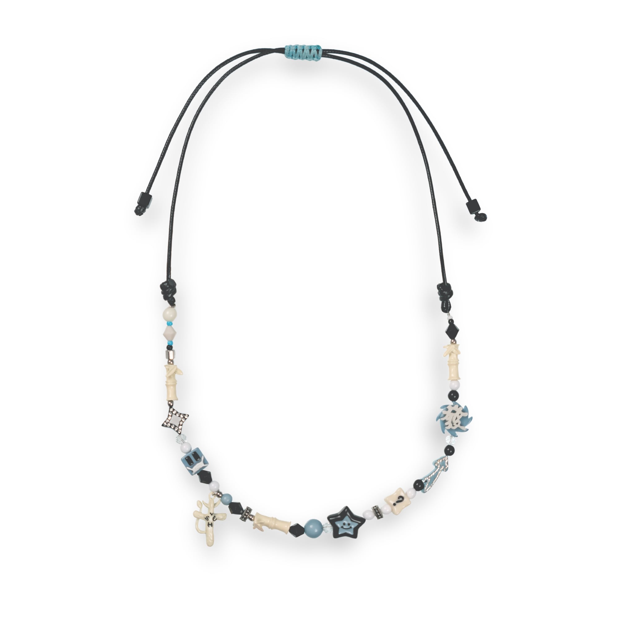 スター&バンブーデザインネックレス