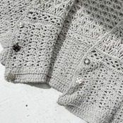 [Pattern] クロシェカーディガン