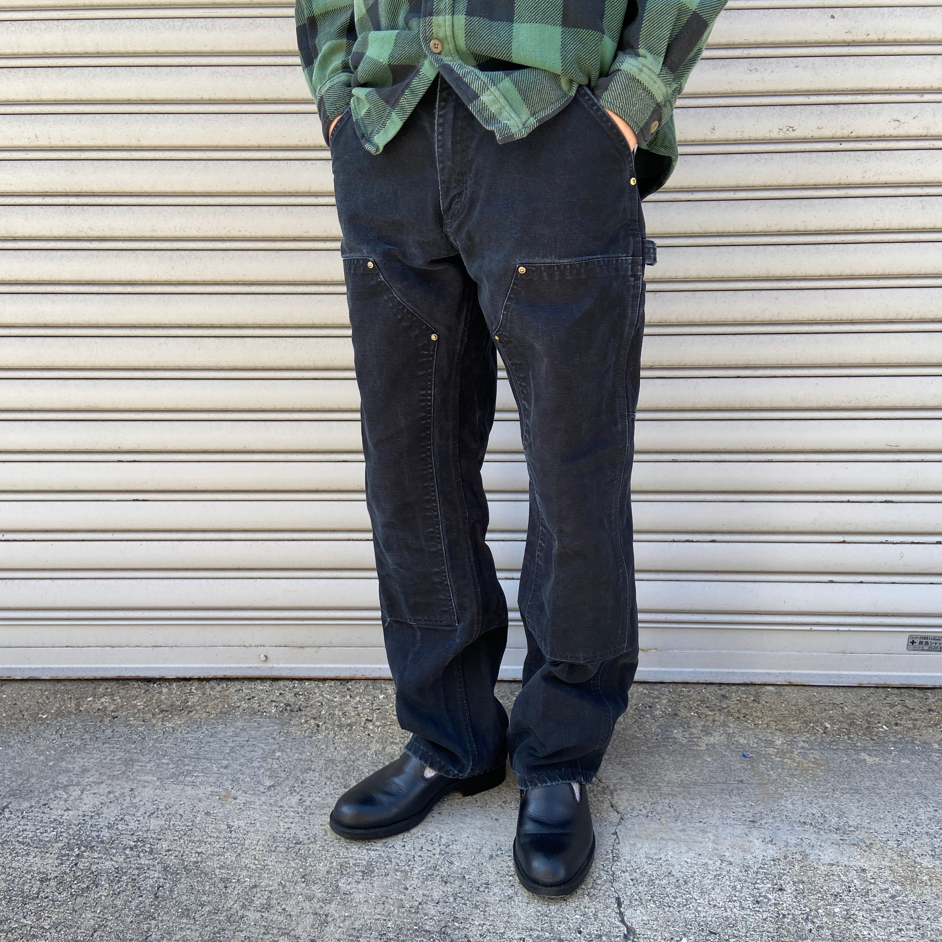 【90s~】 Dickies ダブルニー ワークパンツ 90s Dickies ディッキーズ ダブルニーワークパンツ 茶系 W40L32 | 古着