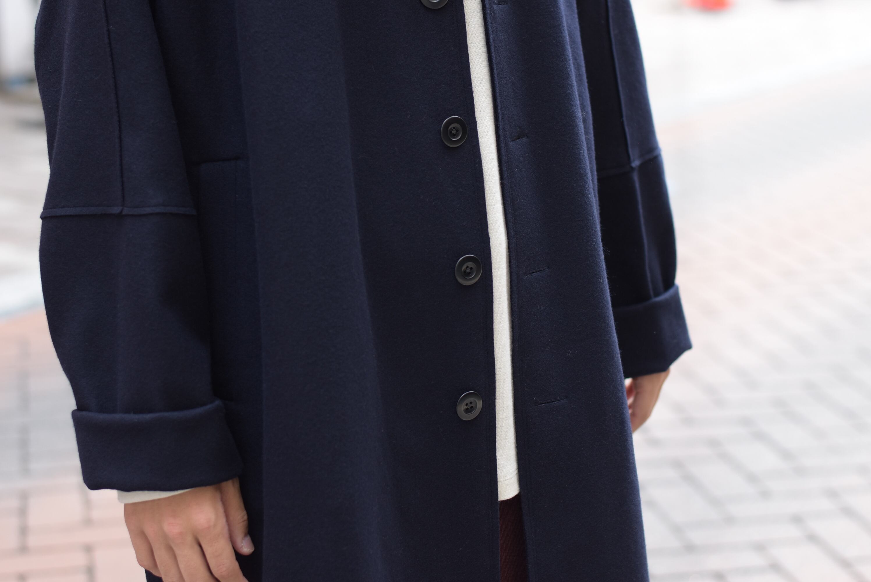 ✨美品✨maillot マイヨ　mature melton lots coat ◽︎ maillot mature(マイヨマチュア) Melton Lots Coat (メルトン