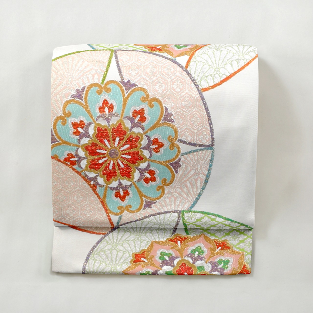 振袖用 袋帯 七宝燦華 (銀) | 川島織物 和装公式オンラインショップ 