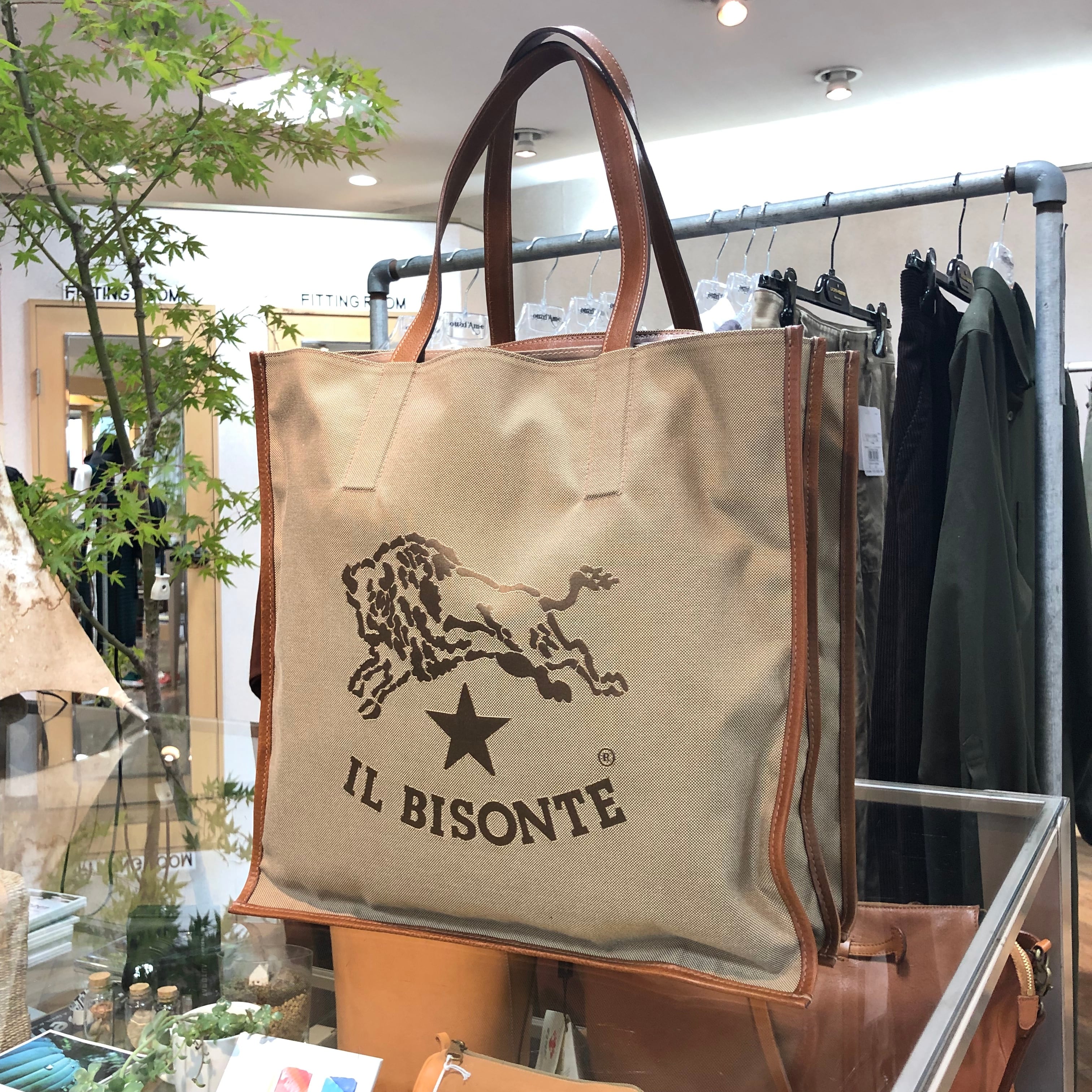 IL BISONTE イルビゾンテ ジャガード*バケッタビンテージレザー IL BISONTE イルビゾンテ ジャガード*バケッタビンテージレザー