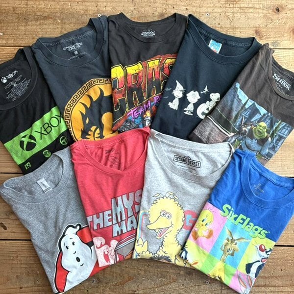 1点物◇エックスボックスXBOXゲーム黒プリントTシャツ古着メンズXL
