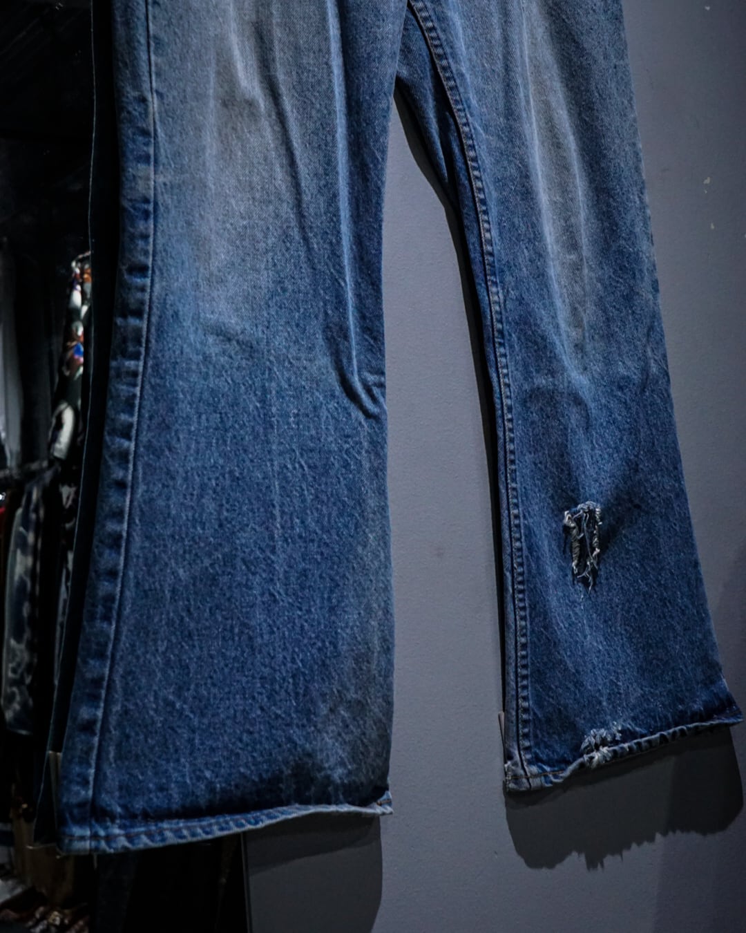 add (C) vintage】70's “Levi's”“646” Aging Vintage Denim Pants