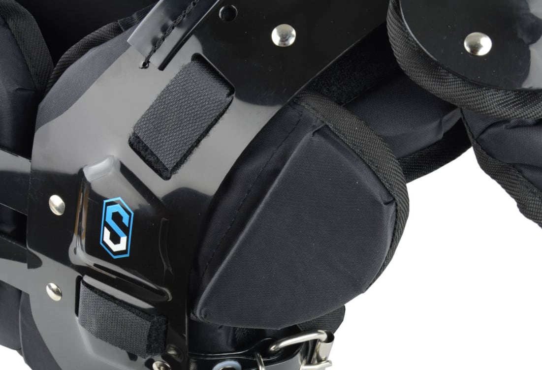 CHAMPRO Gauntlet 1 フットボールショルダーパッド、L