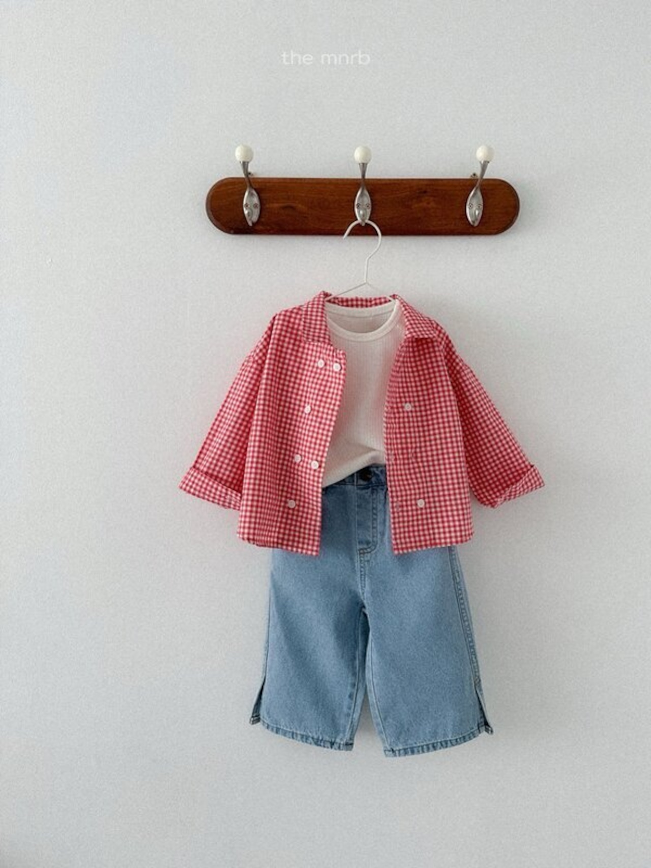 minirobe 26/SS Slit straight-leg pants