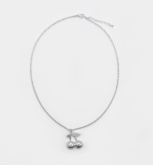CHERRY NECKLACE シルバー