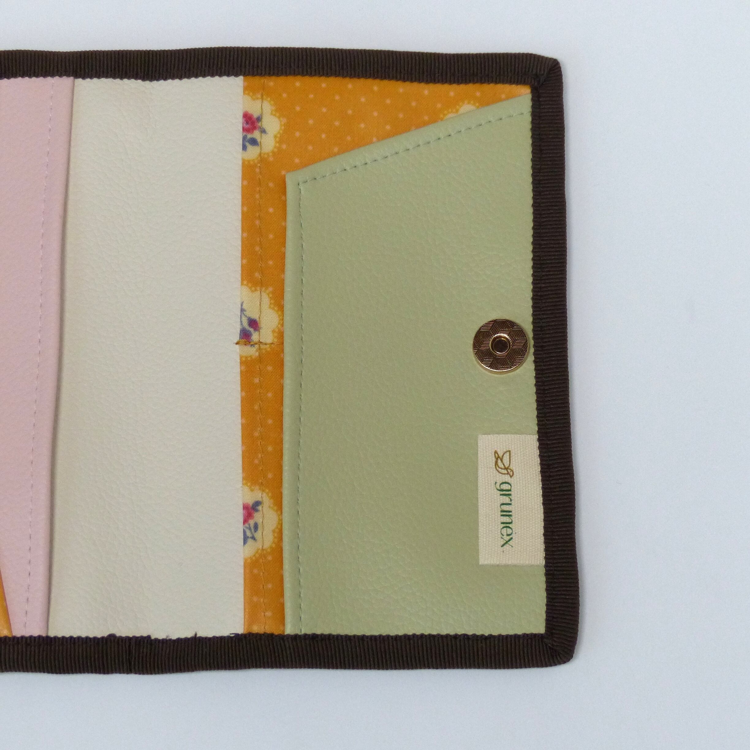 リネン パスポートケース (BROWN) Passport | CONNIE mugimugi shop パスポートケース（素材（生地・毛糸）麻・リネン）の通販