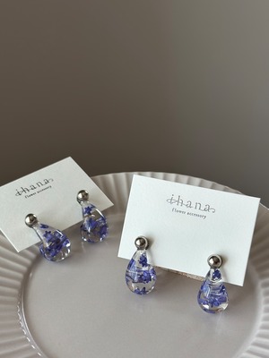 lavender drop earring 【数量限定】