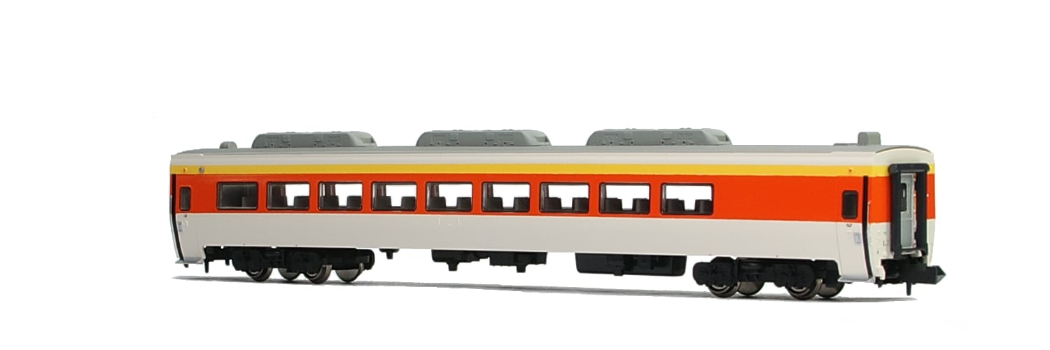 韓国国鉄　ムグンファ号　ブロック AJIN 韓国鉄道 P006 ムグンファ号 木目客車 旧塗装 後期型 Nゲージ 1両