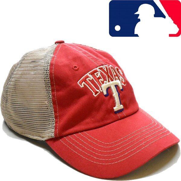 テキサスレンジャース赤色キャップ - 帽子
