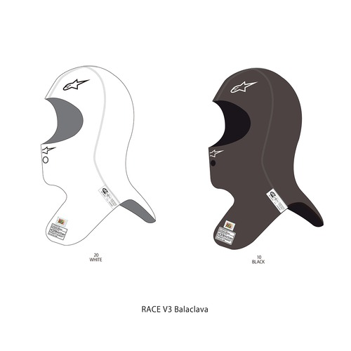 【受注取り寄せ】ALPINESTARS・アンダーギア・RACE V3 BALACLAVA FIA/SFI