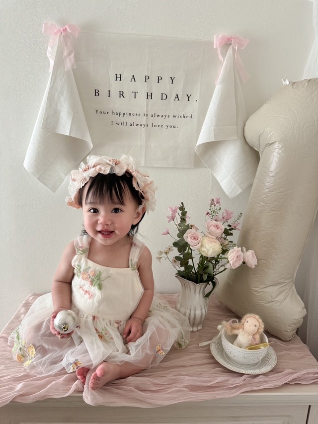 即納②点set garden party rompers一部予約