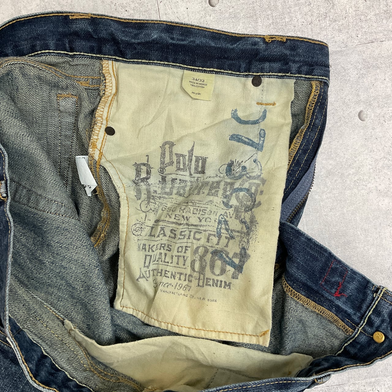 古着 送料無料 ポロジーンズ ラルフローレン クラッシクジーンズ ポロ