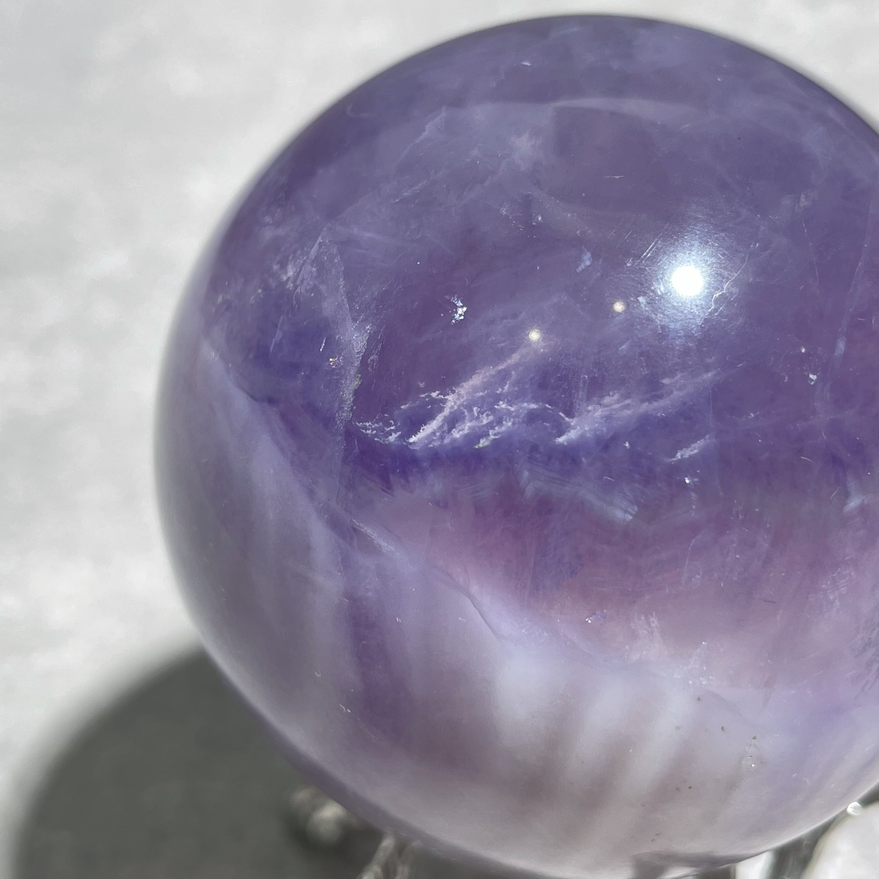 シルキーフローライト スフィア02◇ Silky Fluorite ◇天然石・鉱物