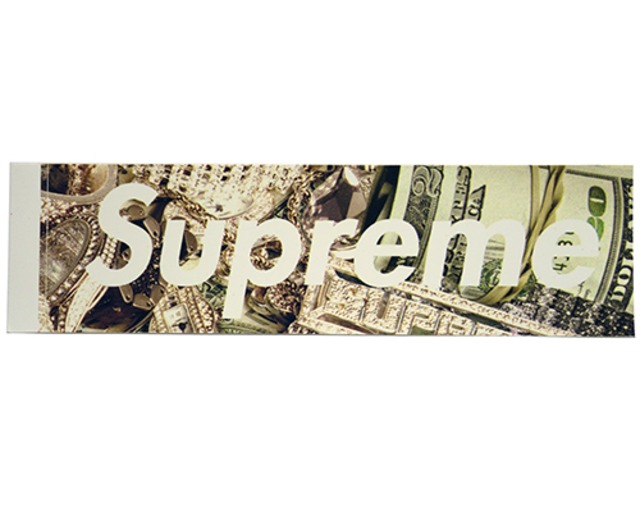Supreme （シュプリーム） JACKSON POLLOCK BOX LOGO ステッカー 