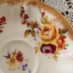 美品 英国Hammersley ハマースレイ ドレスデンスプレイ 手描きフラワー カップ&ソーサー thumbnail 10