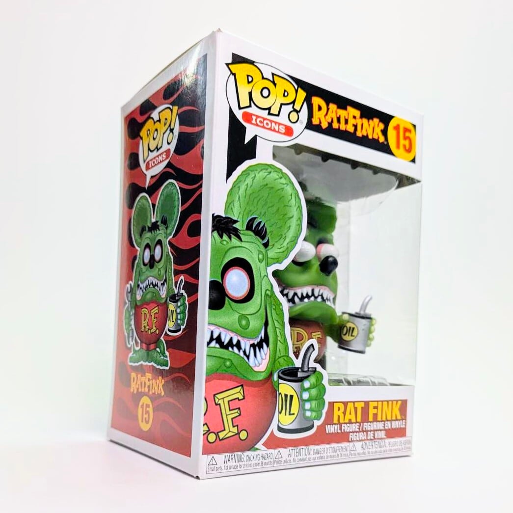 ☆US直輸入☆ FUNKO 【 POP! ICONS VINYL FIGURE RAT FINK GREEN