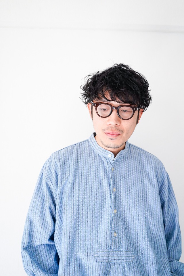 【1960s】" Swiss Made" Cotton Pull-over Shirts / 869