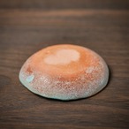 みずたまり豆皿 no.30 枝葉と魚