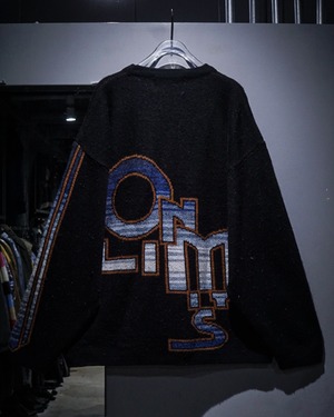 【add (C) vintage】Special Graphic Vintage Loose Ski Knit