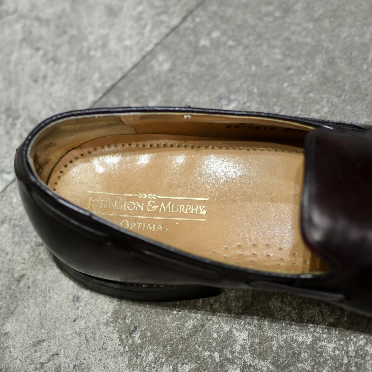 Johnston & Murphy brown tassel loafer