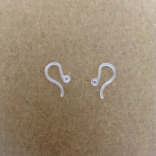 金属アレルギー対応プラスチックフック 1ペア